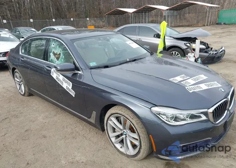 2016 BMW 750I xDrive from USA, damaged, VIN WBA7F2C53GG421094
